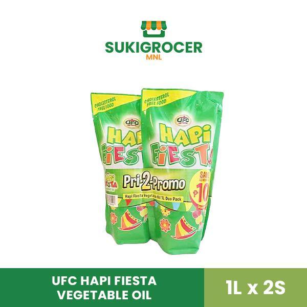 UFC Hapi Fiesta Vegetable Oil 1L x 2s