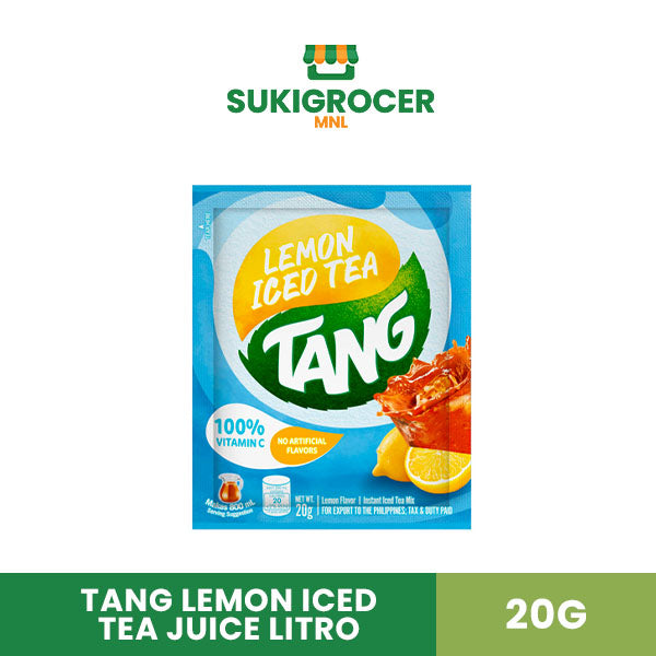 Tang Lemon Iced Tea Juice Litro 20G