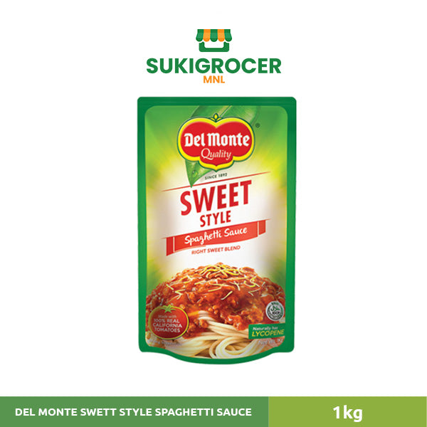 Del Monte Sweet Style Spaghetti Sauce Pouch 1kg