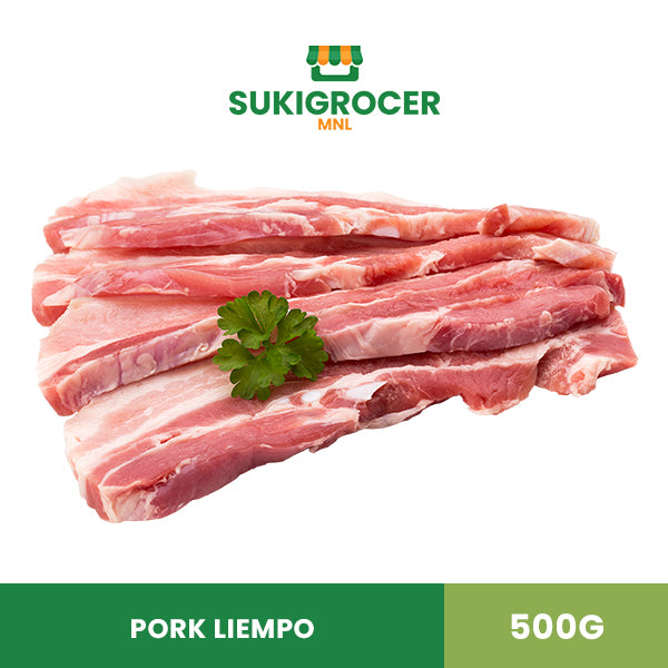 SukiGrocer Pork Liempo Sliced 500g