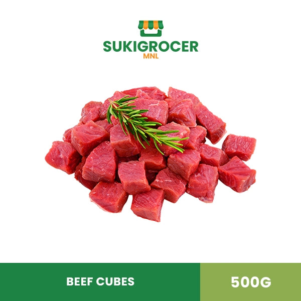 SukiGrocer Beef Cubes 500g