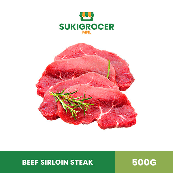 SukiGrocer Beef Sirloin Steak 500g
