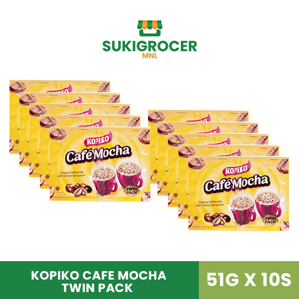 Kopiko Cafe Mocha Twin Pack 51G x 10s