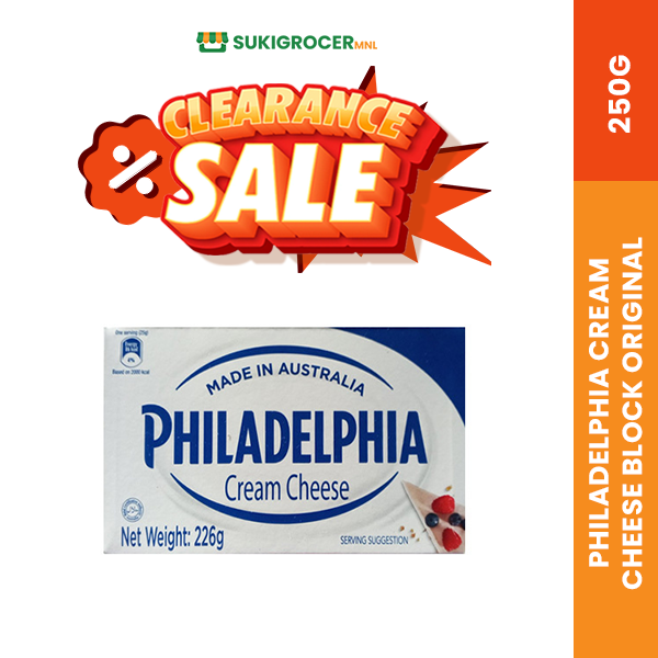 [CLEARANCE SALE] Philadelphia Cream Cheese Block Original 250G