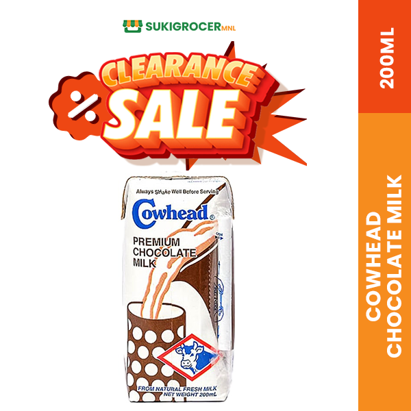 [CLEARANCE SALE] Cowhead Chocolate Milk 200ML [Expiration: May 28, 2025]