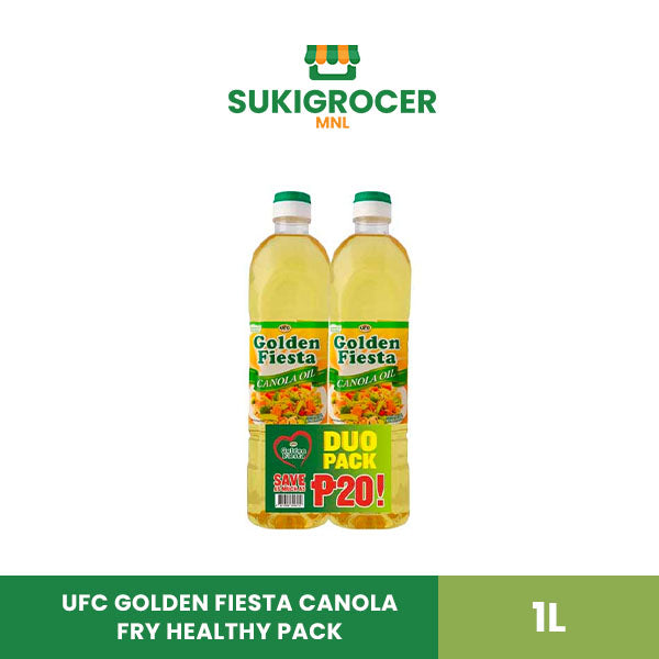 UFC Golden Fiesta Canola Fry Healthy Pack 1L