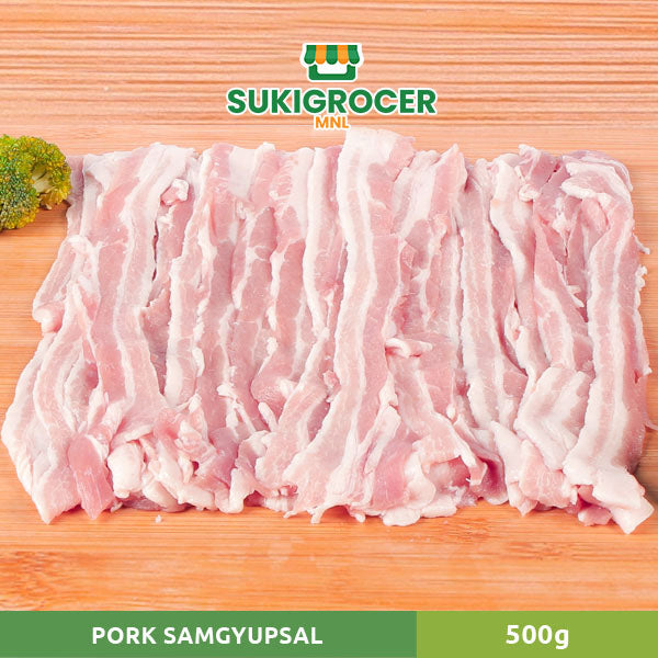 SukiGrocer Pork Samgyupsal 500g