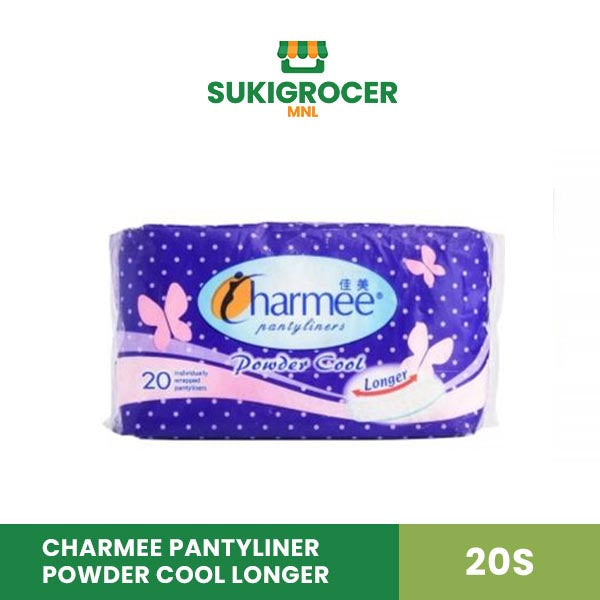 Charmee Pantyliner Powder Cool Longer 20s