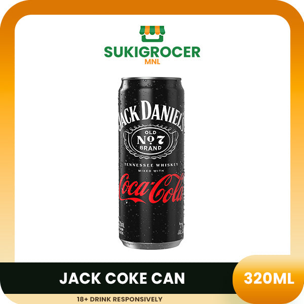 Jack Coke Can 320ml