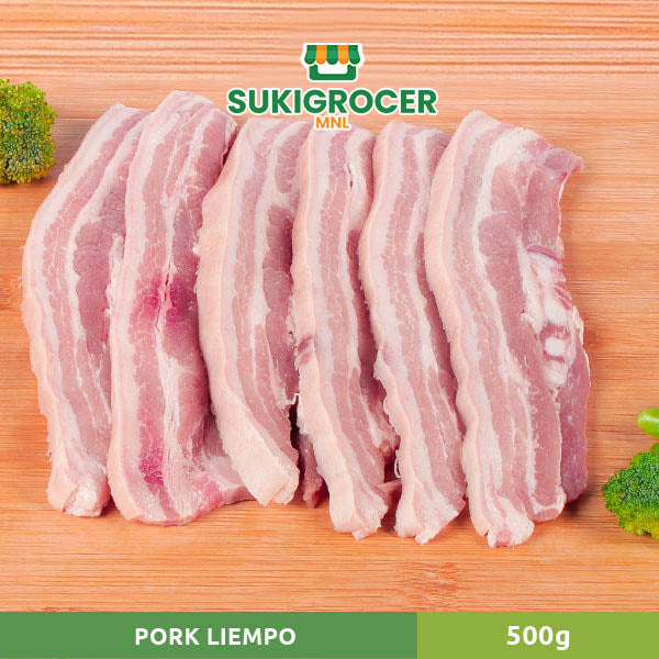 SukiGrocer Pork Liempo Sliced 500g