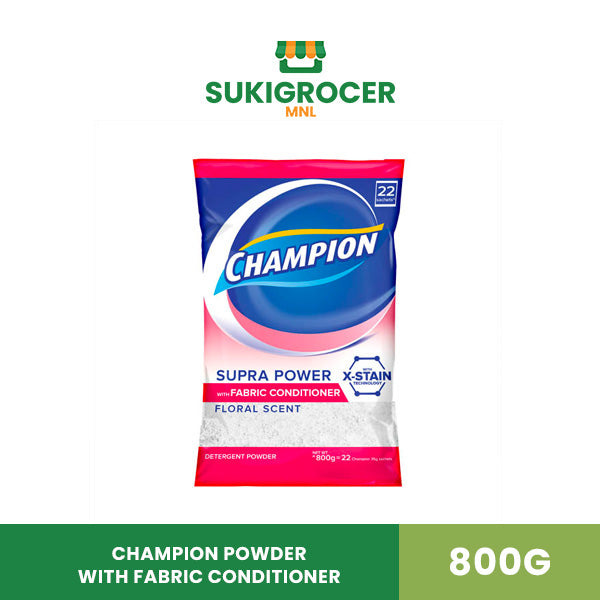Champion Powder with Fabric Conditioner 800g