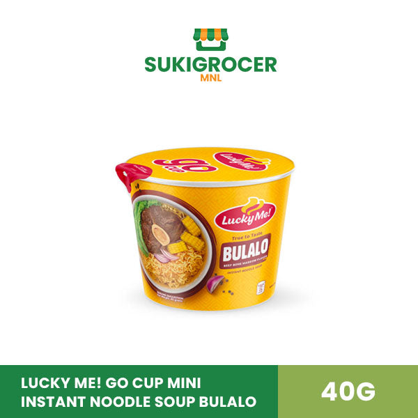 Lucky Me! Go Cup Mini Instant Noodle Soup Bulalo 40g