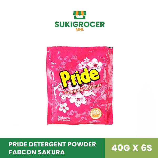 Pride Detergent Powder Fabcon Sakura
