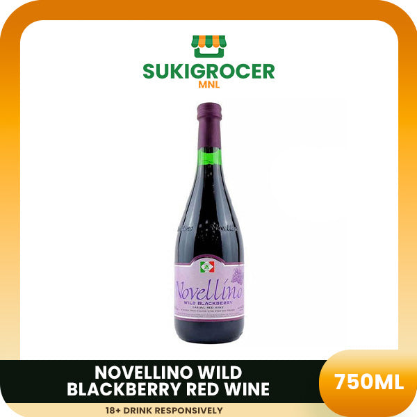 Novellino Wild Blackberry Red Wine 750ml