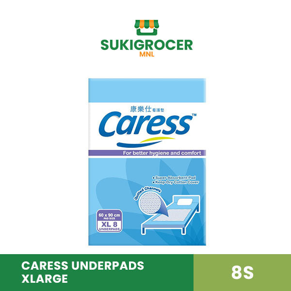 Caress Underpads XLarge 8s