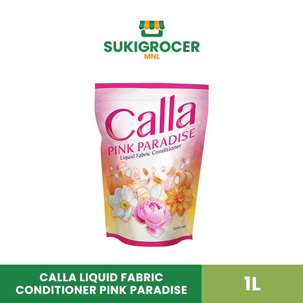 Calla Liquid Fabric Conditioner Pink Paradise 1L