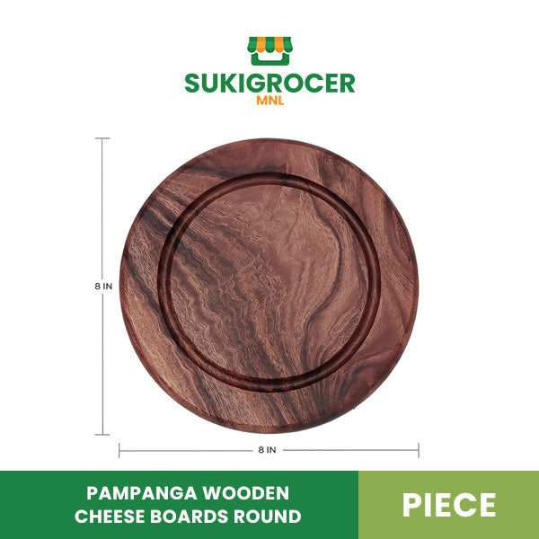 Pampanga Wooden Cheese Boards Round piece