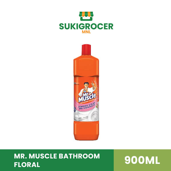 Mr. Muscle Bathroom Floral