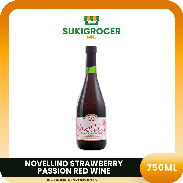 Novellino Strawberry Passion Red Wine 750ml