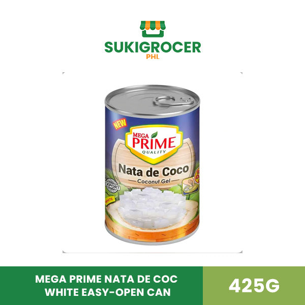 Mega Prime Nata de Coco White Easy-Open Can 425g