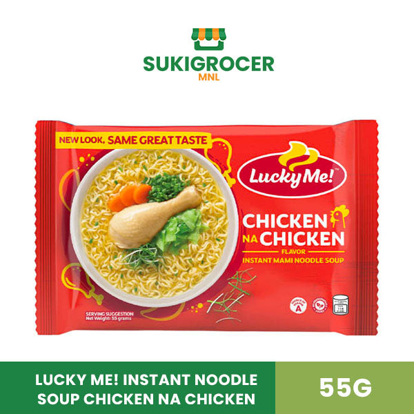 Lucky Me! Instant Noodle Soup Chicken Na Chicken 55g