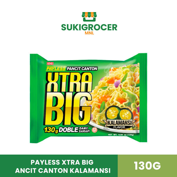 Payless Xtra Big Pancit Canton Kalamansi 130G