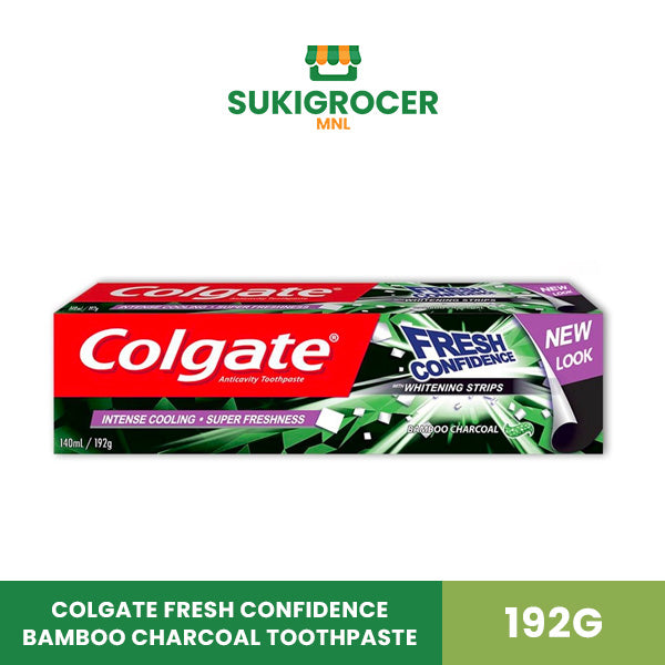 Colgate Fresh Confidence Bamboo Charcoal Toothpaste 192g