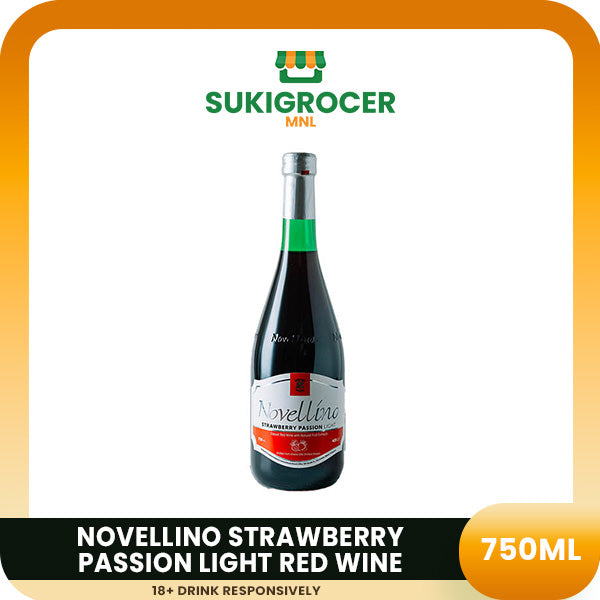 Novellino Strawberry Passion Light Red Wine 750ml