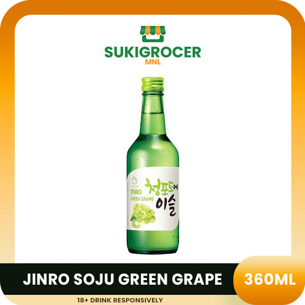 Jinro Soju Green Grape 360ml