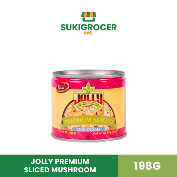 Jolly Premium Sliced Mushroom 198g