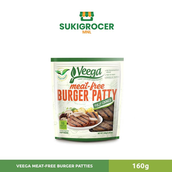Veega Meat Free Burger Patties 200g