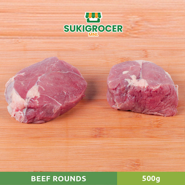 SukiGrocer Beef Rounds 500g