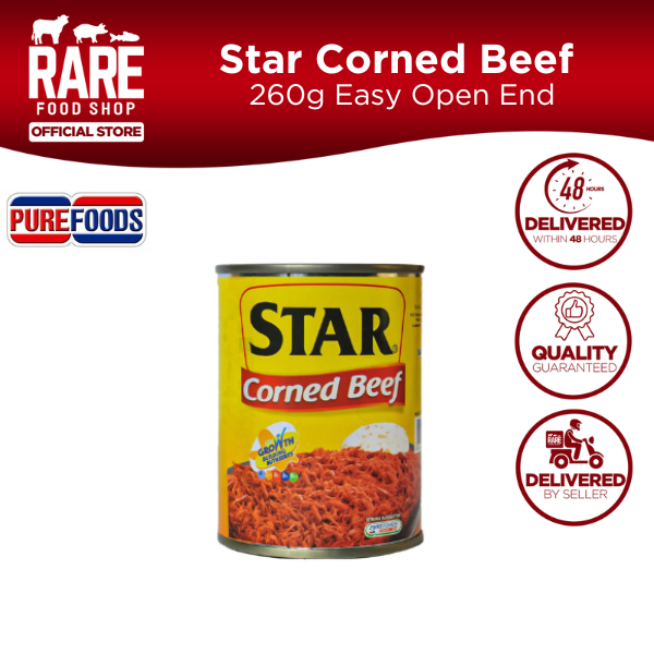 Star Corned Beef 260g Easy Open End