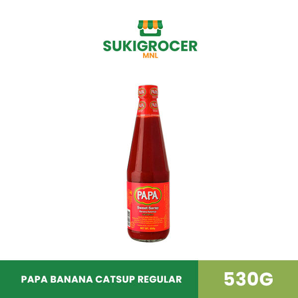 Papa Banana Catsup Regular 530G