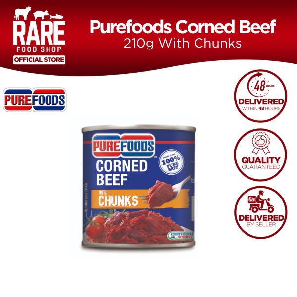 Purefoods Corned Beef 210g With Chunks