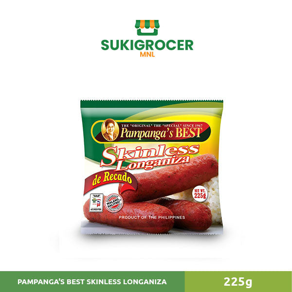 Pampangas Best Skinless Longaniza 6s 225g