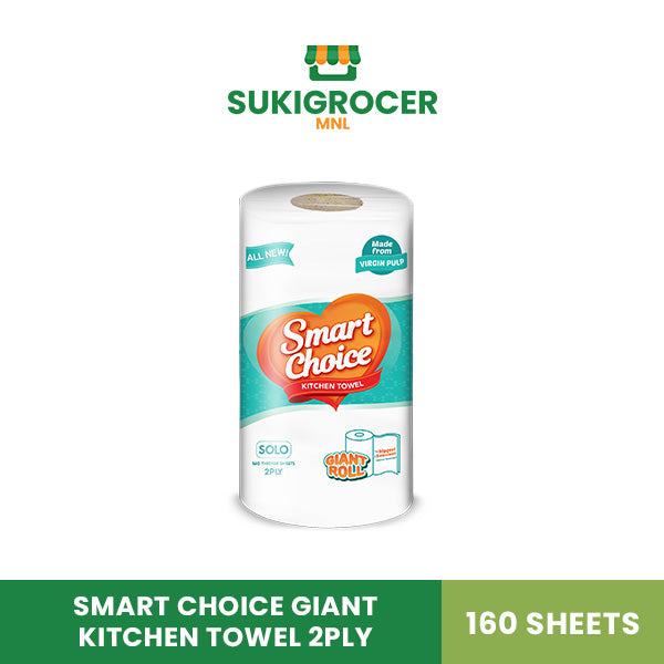 Smart Choice Giant Kitchen Towel 2ply 160 sheets