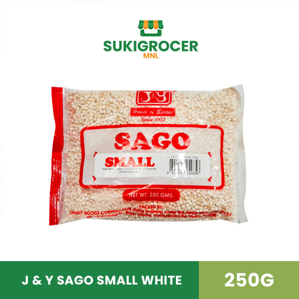 J & Y Sago Small White 250G