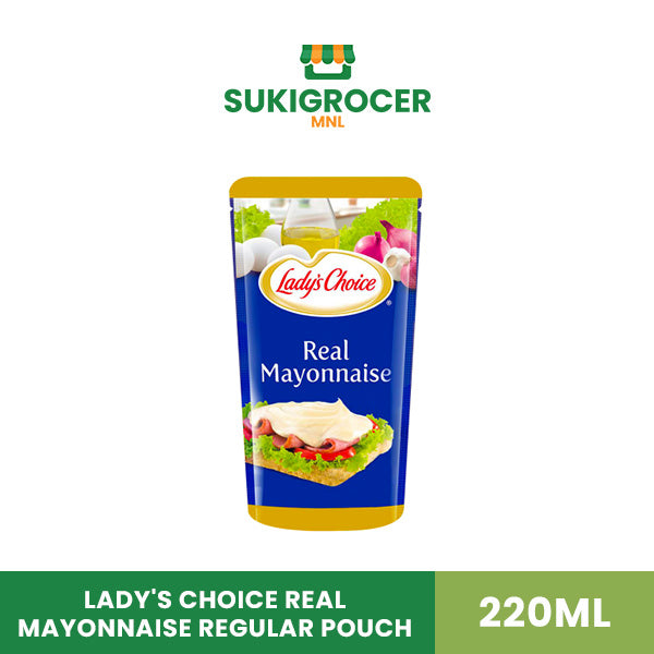 Ladys Choice Real Mayonnaise Regular Pouch 220ml