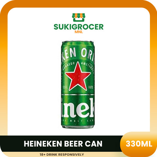 Heineken Beer Can 330ml
