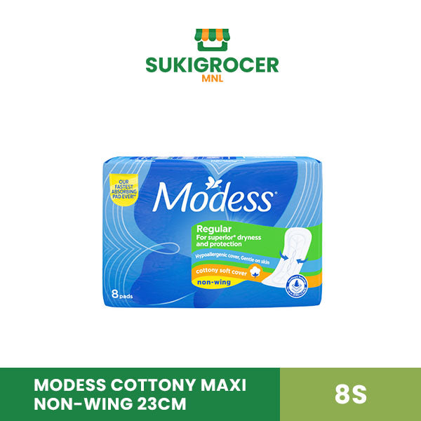 Modess Cottony Maxi Non-Wing 23CM 8s