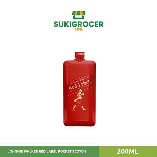 Johnnie Walker Red Label Pocket Scotch 200ml