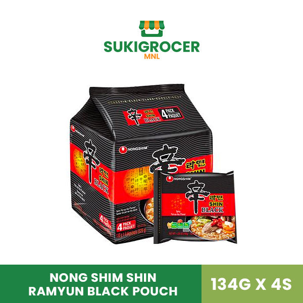 Nong Shim Shin Ramyun Black Pouch