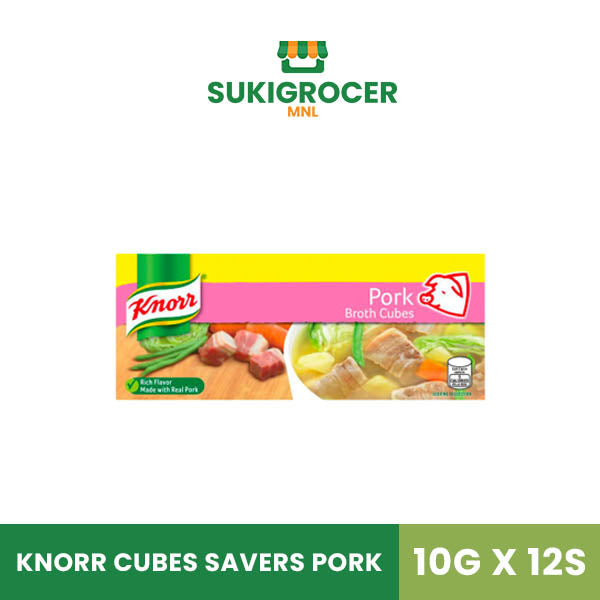 Knorr Cubes Savers Pork 10g x 12s