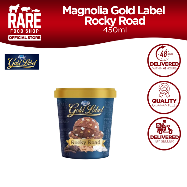 Magnolia Gold Label Rocky Road 450ml