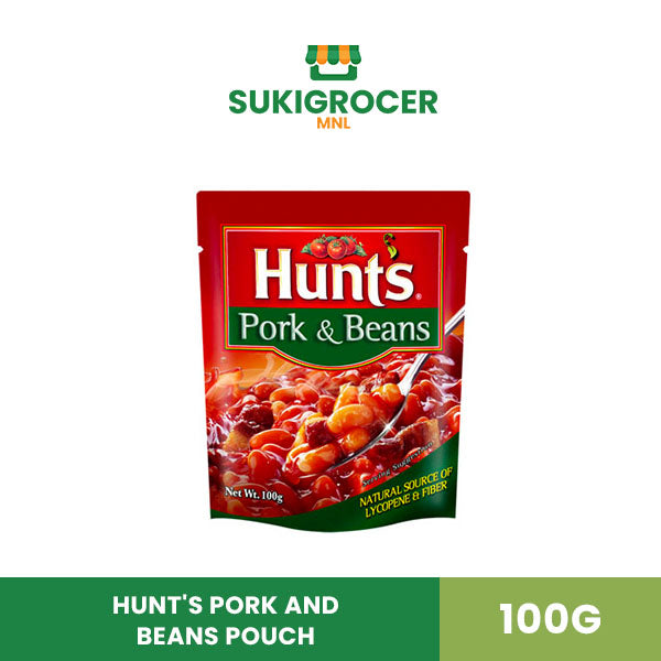 Hunts Pork and Beans Pouch 100G