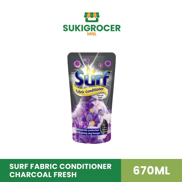 Surf Fabric Conditioner Charcoal Fresh 670ml