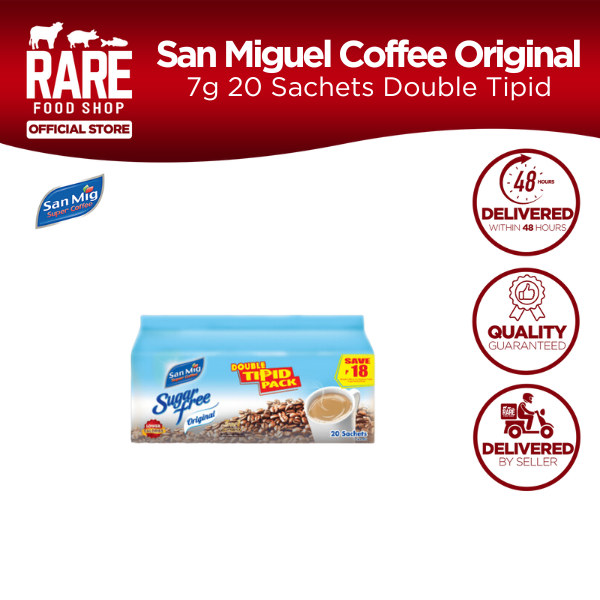 San Miguel Coffee Original 7g 20 Sachets Double Tipid