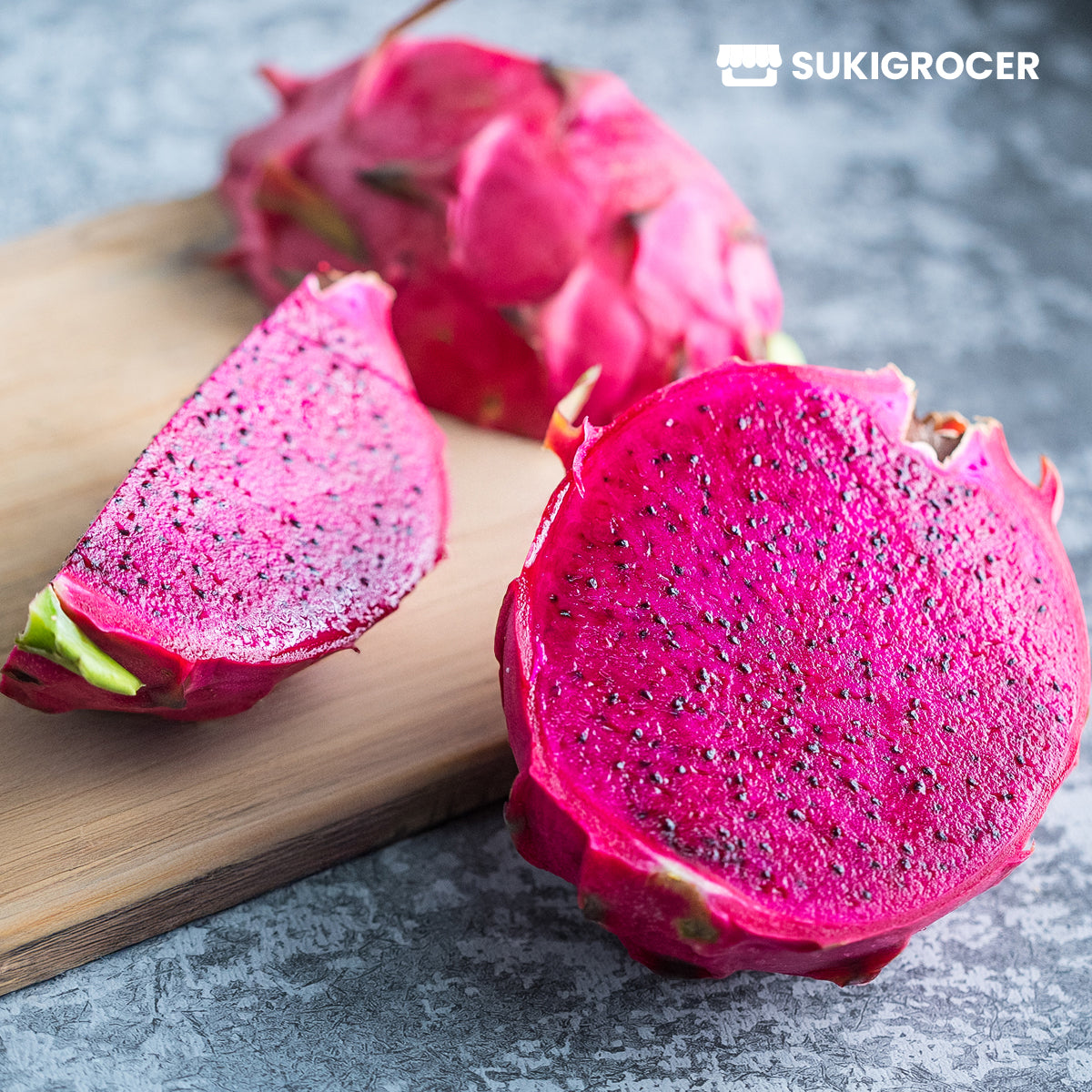 SukiGrocer Red Dragon Fruit 1 piece (400 - 500g)
