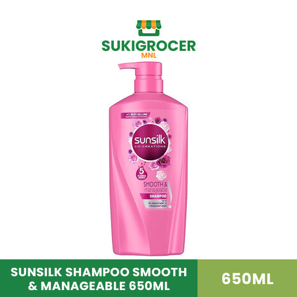 Sunsilk Shampoo Smooth & Manageable 650ML